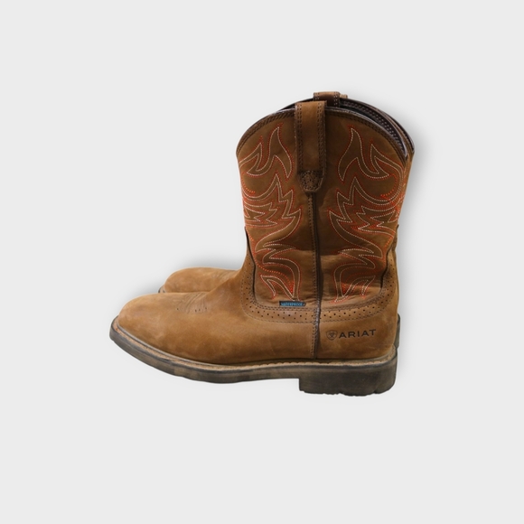 Ariat Workhog H2O Waterproof Work Boot 10023055 Pull On 11 D Men’s Work - Picture 2 of 9